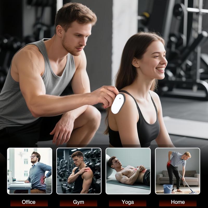 Electrode Pads for Tens EMS Muscle Stimulator Patch Massage Patches Reusable Replaceable Physiotherapy Self-adhesive Gel Patches