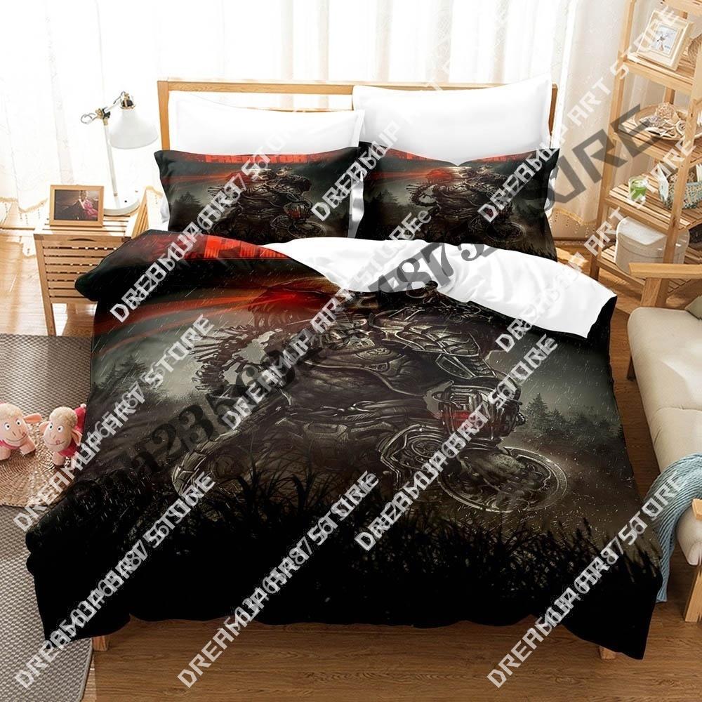 3D Print The Predator Bedding Set Single Twin Full Queen King Size Bed Set Aldult Kid Bedroom Duvetcover Set 3D Print Bed Sheet