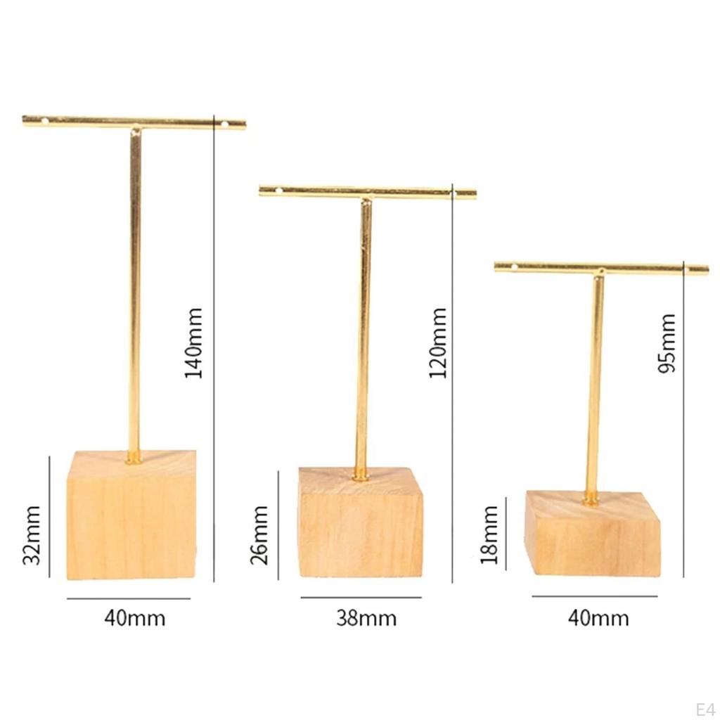 Kolczyki do stojaków na biżuterię metalową Witryna wystawowa