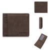Men Fashion Short Wallets Vintage Design Bi-fold Card Holder Purse for Man Male Classic Money Packs Bags GZW