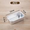 1Pc Square Box Mold Baking Tool Aluminum Alloy Non-Stick Bread Cheese Cake Toast Pan Diy Kitchen Baking Cake Mold Bread Pan
