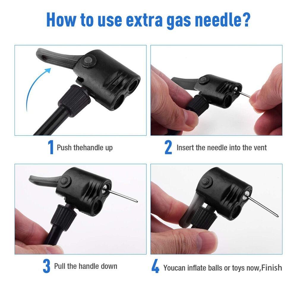 Umflator de Anvelope Bicicleta cu Stativ pe Podea Umflator de Aer de Înaltă Presiune Pompă Portabilă pentru Bicicletă Bicicletă