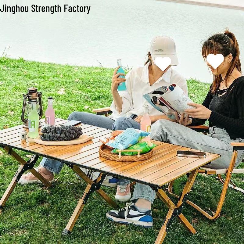 Tragbares Outdoor-Klapp-Campingtisch- und Stuhlset
