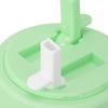 600ml Portable Two Straws Water Bottle Dual Use Drink Cup for Outdoor Travel Sport Geeen