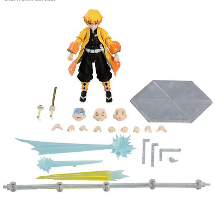 

[USED] Max Factory figma Demon Slayer: Kimetsu no Yaiba Zenitsu Agatsuma DX Edition