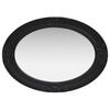 VidaXL Miroir mural style baroque 50x70 cm noir 320355
