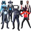 Skibidi Toaletă Costume Joc Cosplay Difuzor Bărbați TV Bărbați Body Salopetă Mască Cosplay Costume de Halloween pentru Bărbați Copii