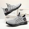 Sportschuhe Sommerschuhe Laufschuhe Fliegende gewebte und atmungsaktive Laufschuhe Leichte Mesh-Herren-Freizeitschuhe Herren