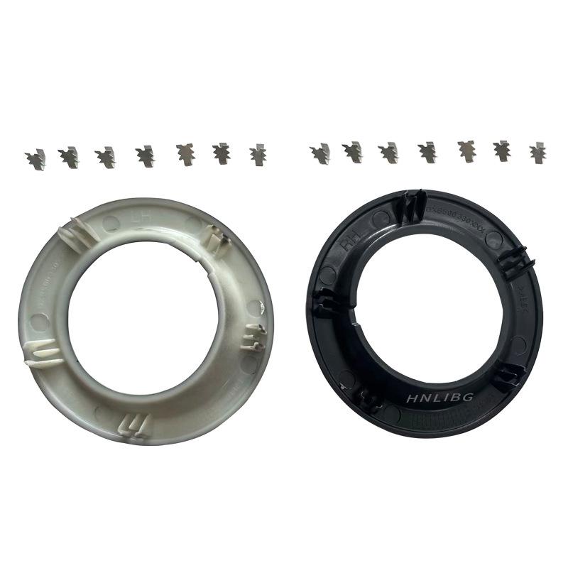 Compatible with 2006 Land Rover Range Rover Executive Front Bumper Fog Light Frame Cover