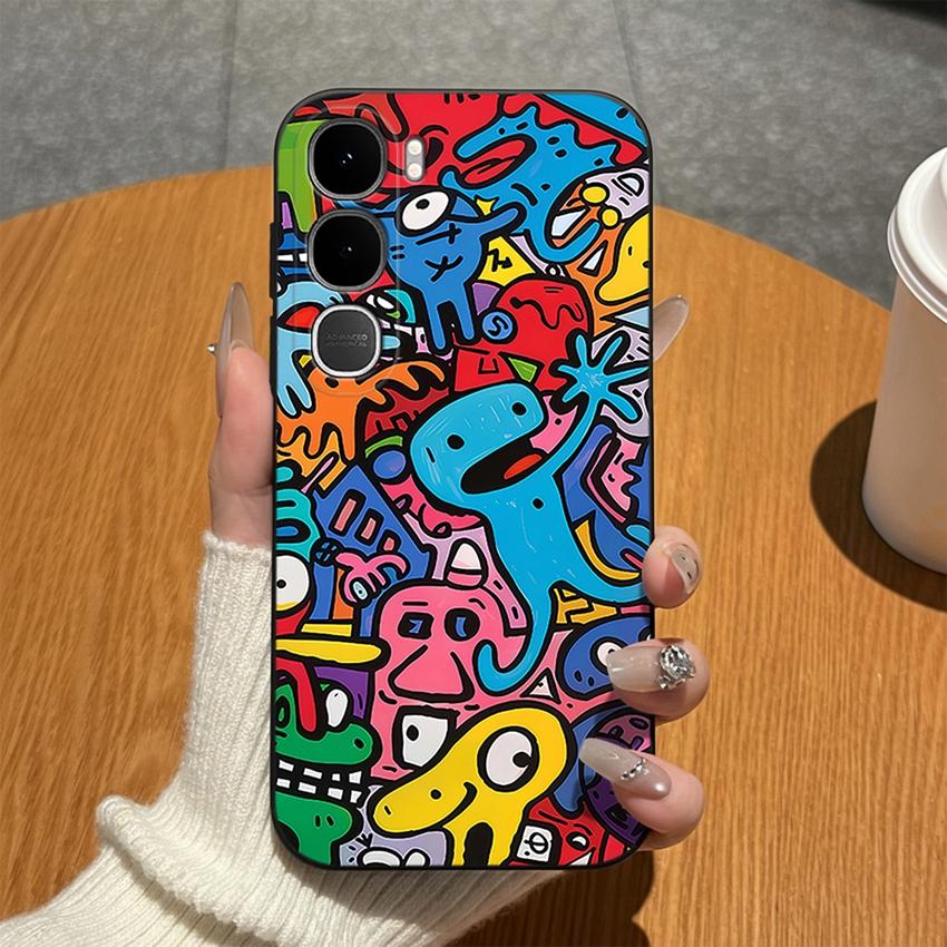 For Vivo Y31 Y31D Y31S 4G 5G Phone Case Gradient Bow Heart Matte Silicone Anti Fingerprint Cover For Vivo Y 31 Top Quality Funda