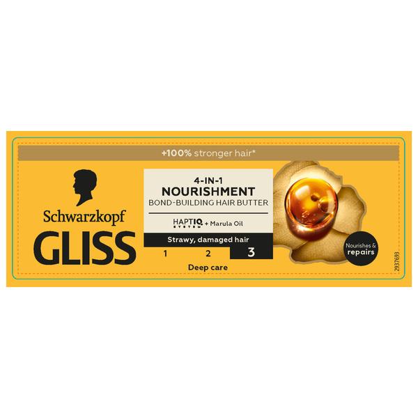 Gliss 4-in-1 Nährpflege Haarbutter Tiefenpflege 400ml