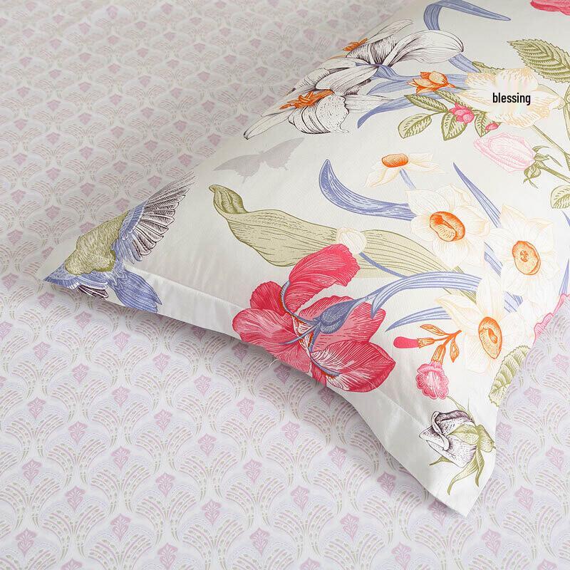 Fuanna Pure Cotton 3-Piece Bedding Set for Dorms