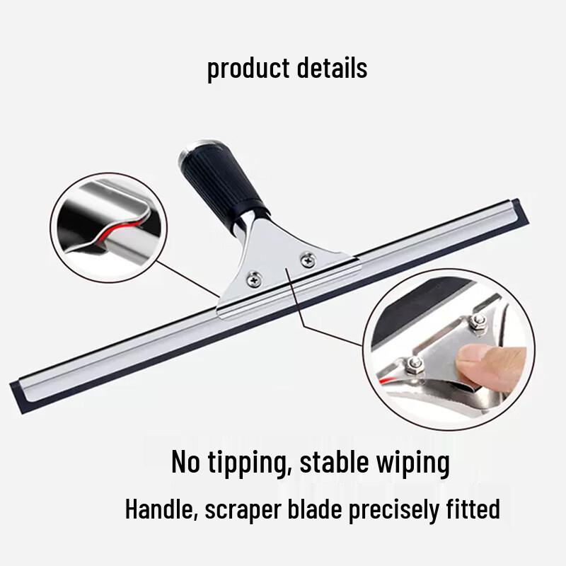 Telescopic Stainless Steel Window Squeegee