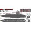 Pitlord 1 350 Skywave Series Japan Maritime Self Defense Force Submarine Ss 501 Soryu Plastic Model Jb34