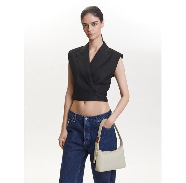 Сумка Calvin Klein Calvin Klein Hardware Handle Mini Bag K60K613027 светло-бежевый