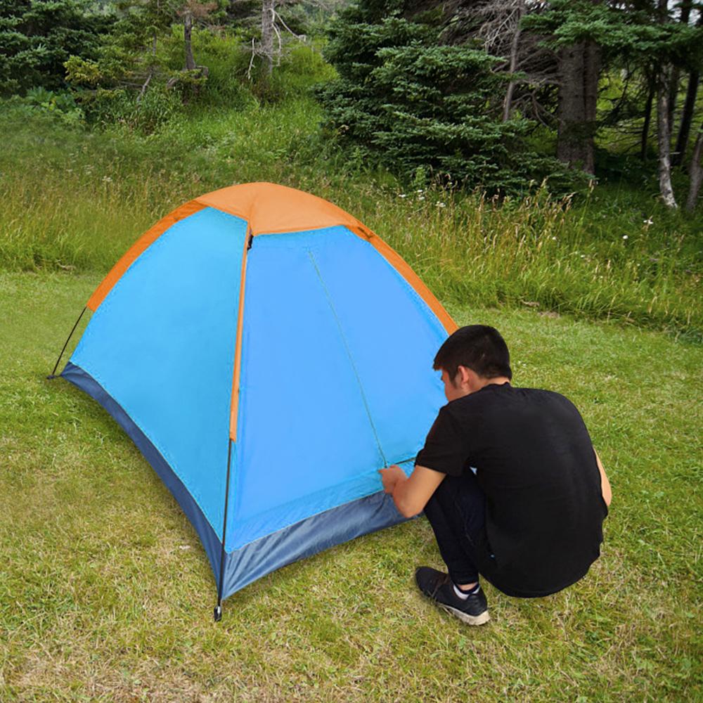 Camping Tent for 1 2 Person Outdoor Hiking Backpacking Tent Shelter
