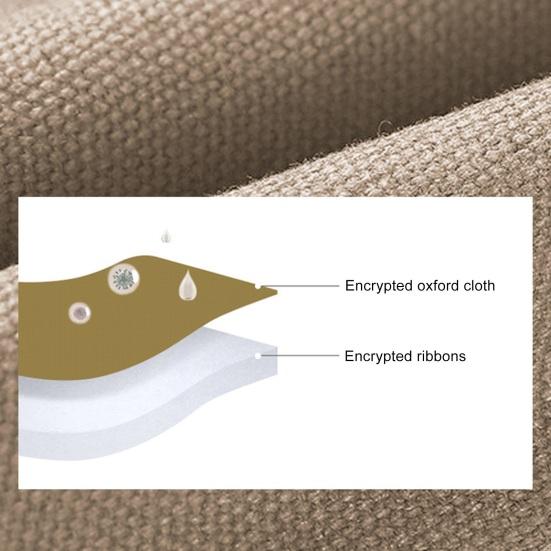 Tableware Storage Bag Oxford Cloth Waterproof Zipper Multi-Functional Partition Foldable Portable Design Camping Storage Bag