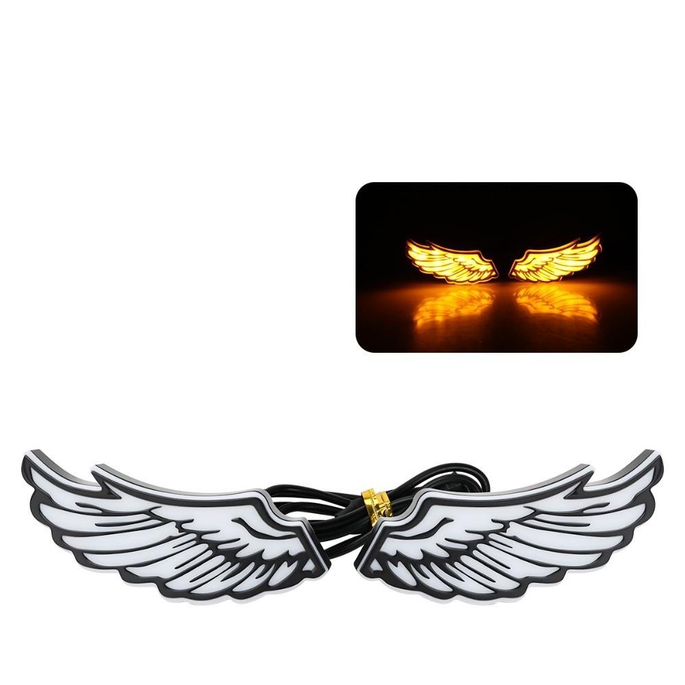 Flashing Motorcycle Angel Wing High Bright Motorcycle Signal Light Motorcycle Tail Lamp Motorcycle