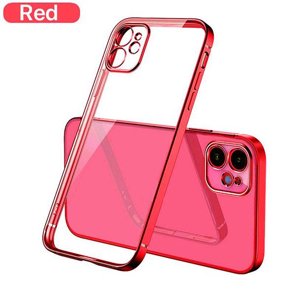 Buy Luxury Square Frame Plating Tpu Case For Iphone 12 Pro 12 Mini 11 Pro Max X Xr Xs 7 8 Plus Se Soft Clear Cover At Affordable Prices Free Shipping Real Reviews With Photos Joom