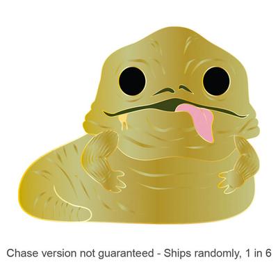 Jabba the Hutt 4" pop! Pronásledování smaltovaných kolíků dodává 1 v 6
