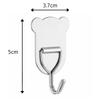 Adhesive Stainless Steel Wall Hooks - Heavy Duty, No-Drill, for Bathroom & Kitchen Towels