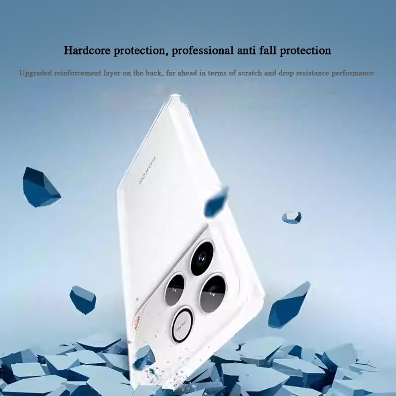 Thin Crystal Clear Phone Case for Honor Win RT 5G High Qualtiy Camera Protection Silicone Simple TPU Soft Transparent Back Cover