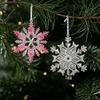 New Christmas Festival Acrylic Snowflake Pendant Decorations