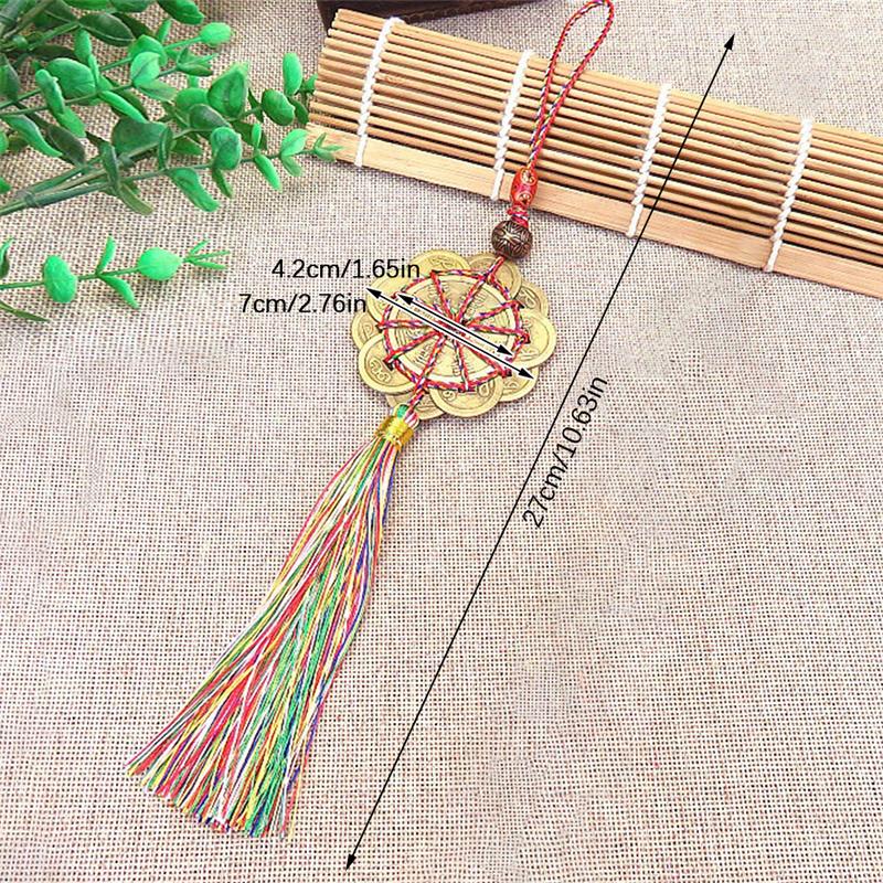 Feng Shui Mystic Knot 10 Chinese Lucky Coins Cures Home Career Health Wealth