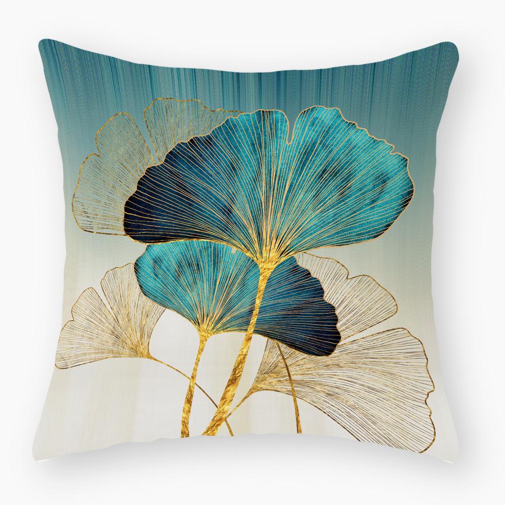 Floral Pillowcases Office Cushions Home Bedroom Sofa Decoration Pillows Nap Cushions