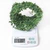 Järntrådsranka Pannband med Gröna Blad - DIY Krans & Juldekoration