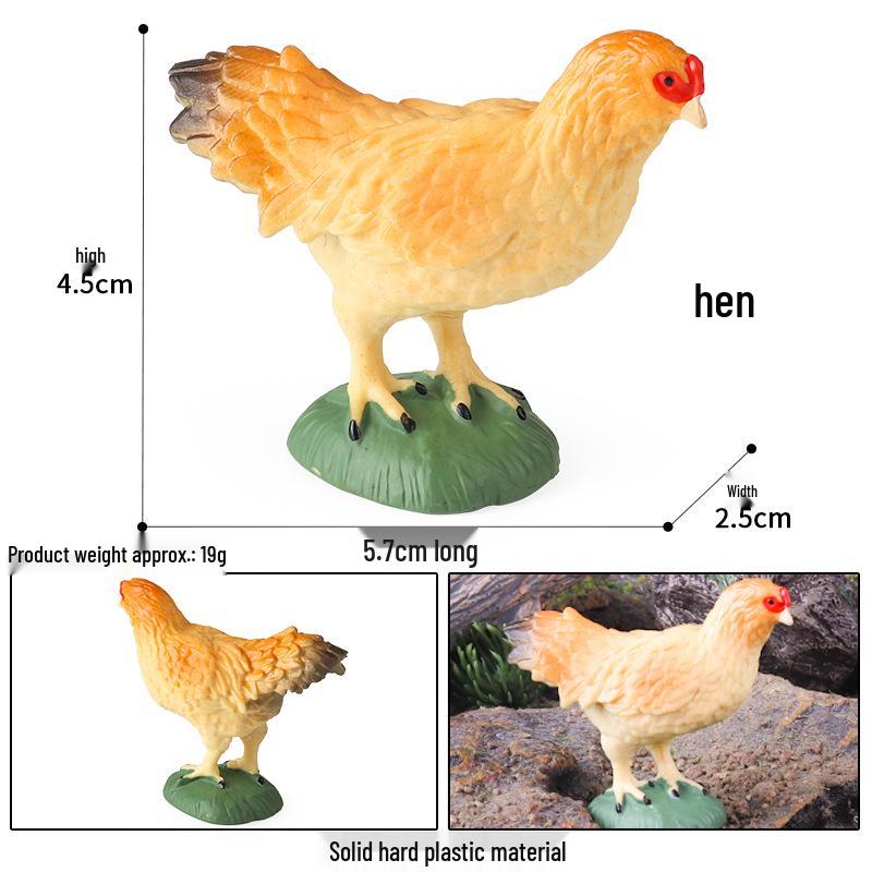 Realistic Miniature Pig Sow Figurine Toy Animal Model Ornament