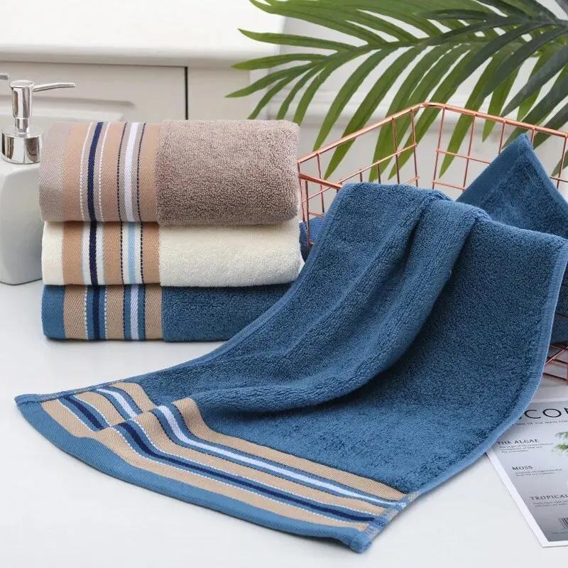 1PC Thickened Absorbent Bathroom Towel Hotel Travel Supply Household Soft Adult Face Wash Cotton Towel