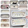 Plastic Puppy Glasses Case Visible Transparent Sunglasses Storage Box Cartoon Animals Portable Glasses Protective Case Gifts