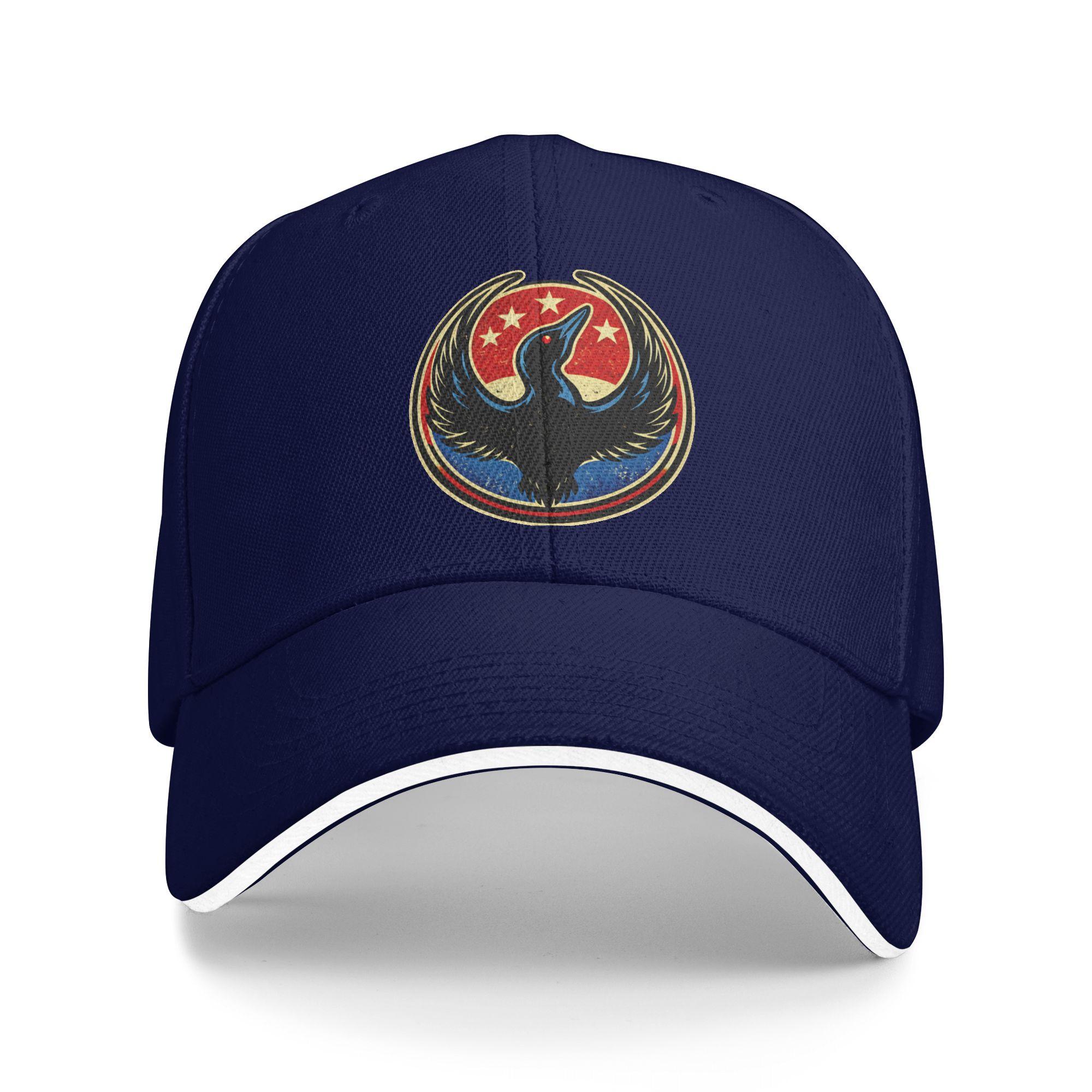 

Minnesota Rebel Loon Sun Baseball Cap Summer Unisex-Teens Print Trucker Hat Dropshipping Street Style Tennis Skate Baseball Caps As Picture темно-синього кольору