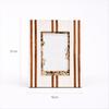 Modern Striped Resin Photo Frame For Home & Office Décor