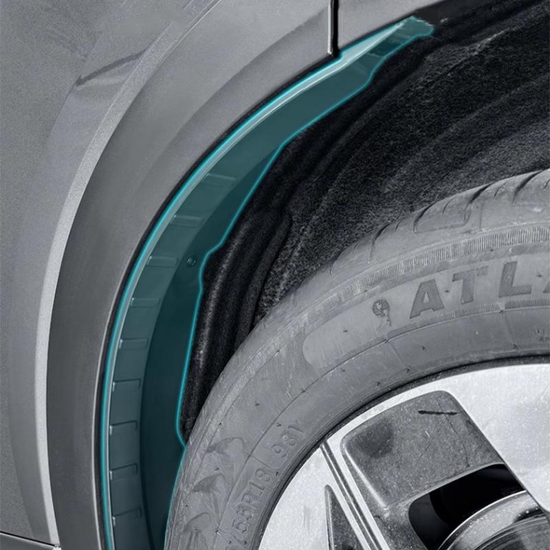 For Geely EX5 Galaxy E5 2024 2025 2026 Car Rear Wheel Mud Guard with Inner Fender Liner Anti Splash Kit Lining Mudguard Parts