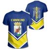 Republic of Curacao Flag T-shirt 2024 Summer Casual Fashion Graphic T Shirts Men Football Sports Autonomous Day Designer Clothes