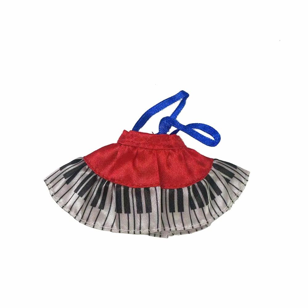 1/6 Schlanke Monsterpuppe DIY Ankleideset Buntes Tanzpuppen Outfit Mantel T-Shirt Hose Rock Kreatives Spielzeugpuppen Zubehör