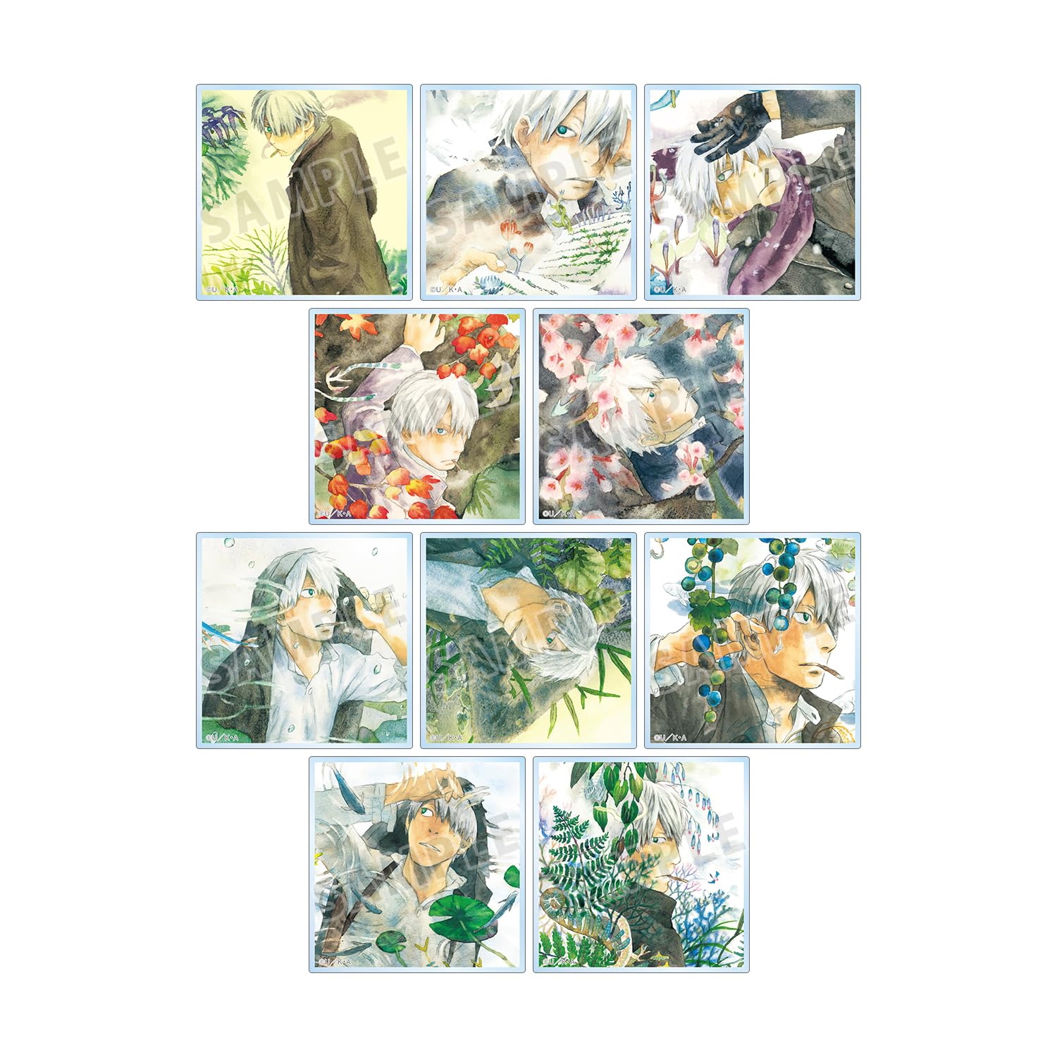 

Mushishi trading acrylic cards box of 10