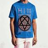 Him Band Pro Fan Dárek Tričko Unisex Unisex Harajuku Oversized Unisex Krátký Rukáv Streetwear Vysoká Kvalita Pár Komfortní Měkký