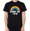Sounds Gay I'm In T-Shirt Men Women Unisex Top