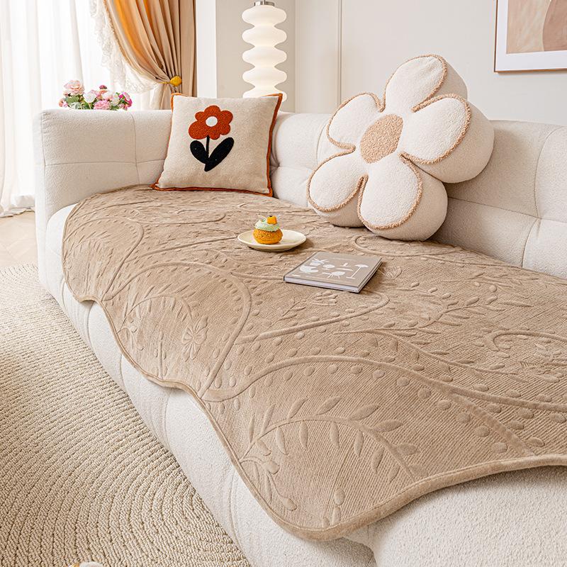 Irregular Special-Shaped Dutch Velvet Sofa Cushion Is Universal In All Seasons  New Non-Slip Seat Cushion, Sofa Cover Cover Cloth