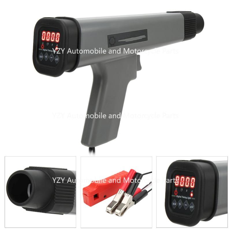 Affichage Numérique Pistolet Stroboscopique d'Allumage Moteur Essence de Voiture Lumière Stroboscopique d'Allumage Détecteur de Calage Outil d'Entretien de Voiture