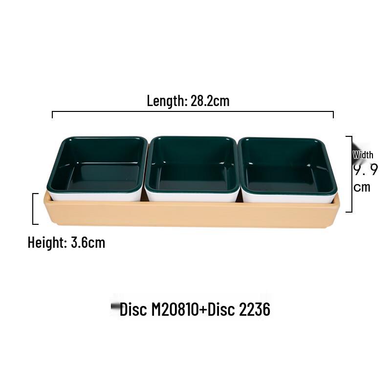 Qianxing Melamine Snack & Dessert Platter