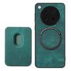 For Oppo Find X8s 5G Magnetic Case Leather Back Cover with Detachable Card Holder