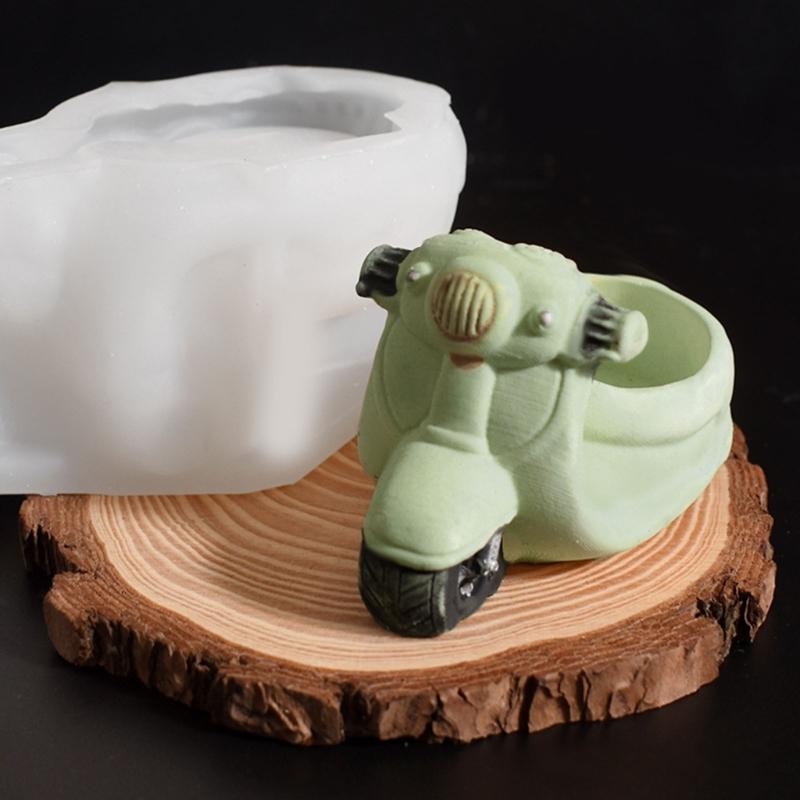 Sukkulenten-Pflanzenformen in Busform Blumentöpfe Silikonform Handgefertigte Aufbewahrungsboxformen Gipsformen Heimdekoration