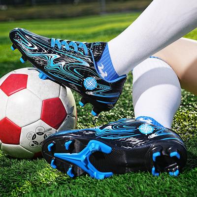 Rozmiar 31-44 mężczyźni kobiety buty piłkarskie dorosłe dzieci buty piłkarskie TF/FG knagi trawa treningowe obuwie sportowe chłopięce dziewczęce trampki