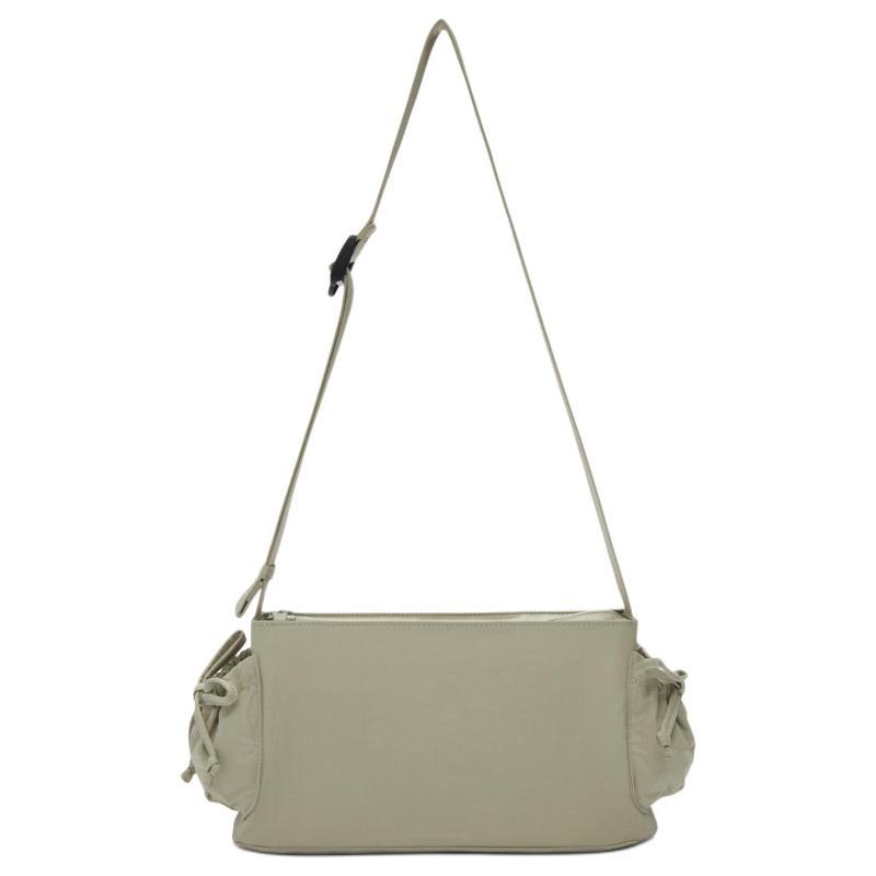 MLB Polyester Shoulder Bag Unisex Light Khaki Casual 3ACRB035N-43SAS