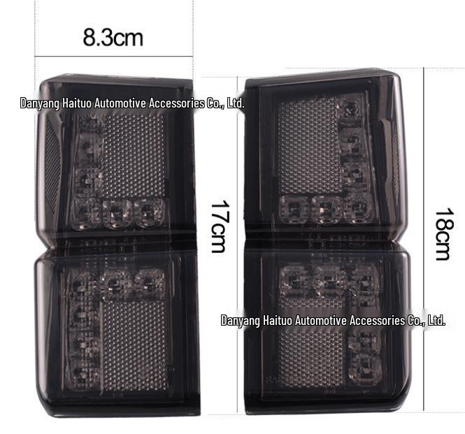 

Polaris Ranger Crew XP 1000 Taillights (Black, 2020-2024) чёрный