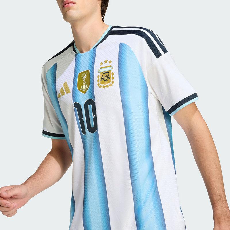 Adidas 2026 Argentina National Team Home Player Version World Cup Messi 10 Number Football Shirt for Men